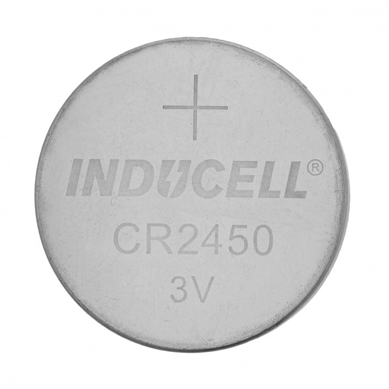 Pile CR2450 3V Lithium fiable et durable - INDUCELL