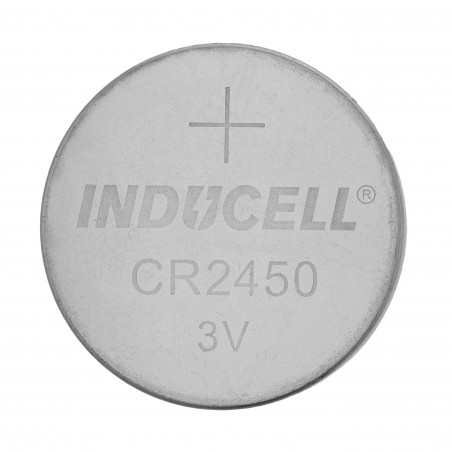 Pile bouton CR2450 lithium 24,5mm de diamètre pack de 10